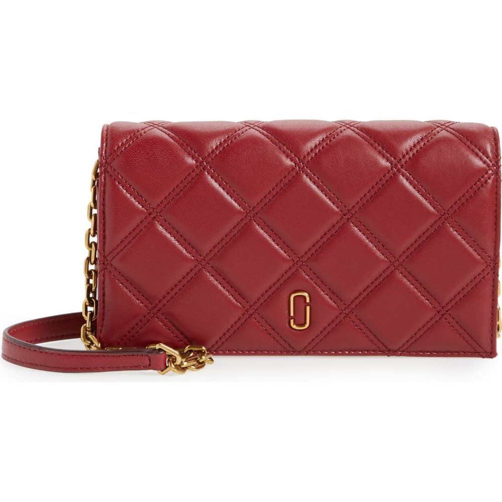 NWT Marc Jacobs Matelasse Quilted Wallet On Chain